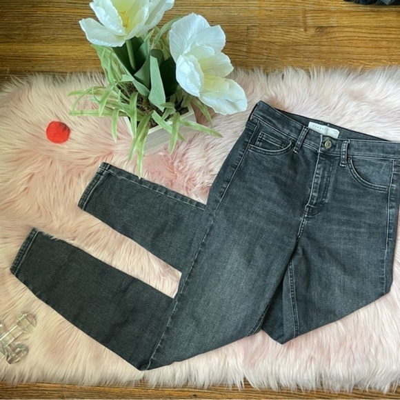 Ladies Topshop Black Jamie Jeans - Picture 3 of 11